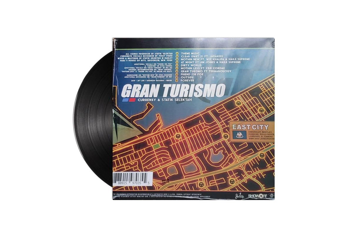 KOHH DIRT TOUR 新品・未開封 LIVE限定 Blu-ray Curren$y & Statik Selektah - Gran Turismo (Vinyl LP)