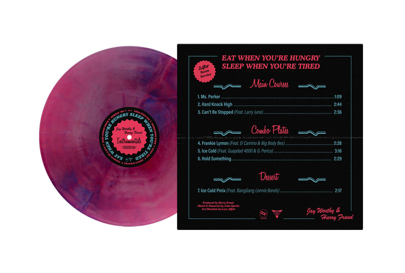 Eat When You're Hungry, Sleep When You're Tired (Purple Swirl Colored Vinyl LP)