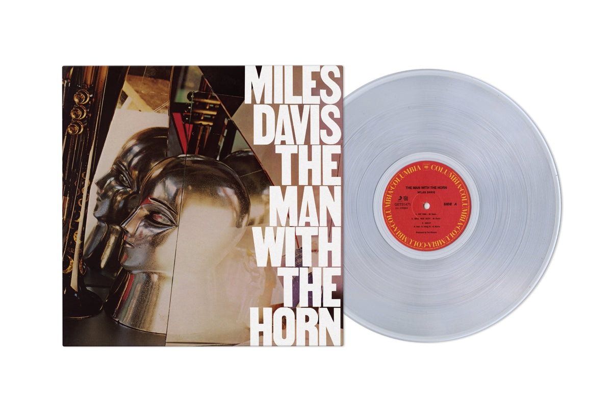 Miles Davis - The Man With The Horn (Crystal Clear Vinyl LP w/OBI)