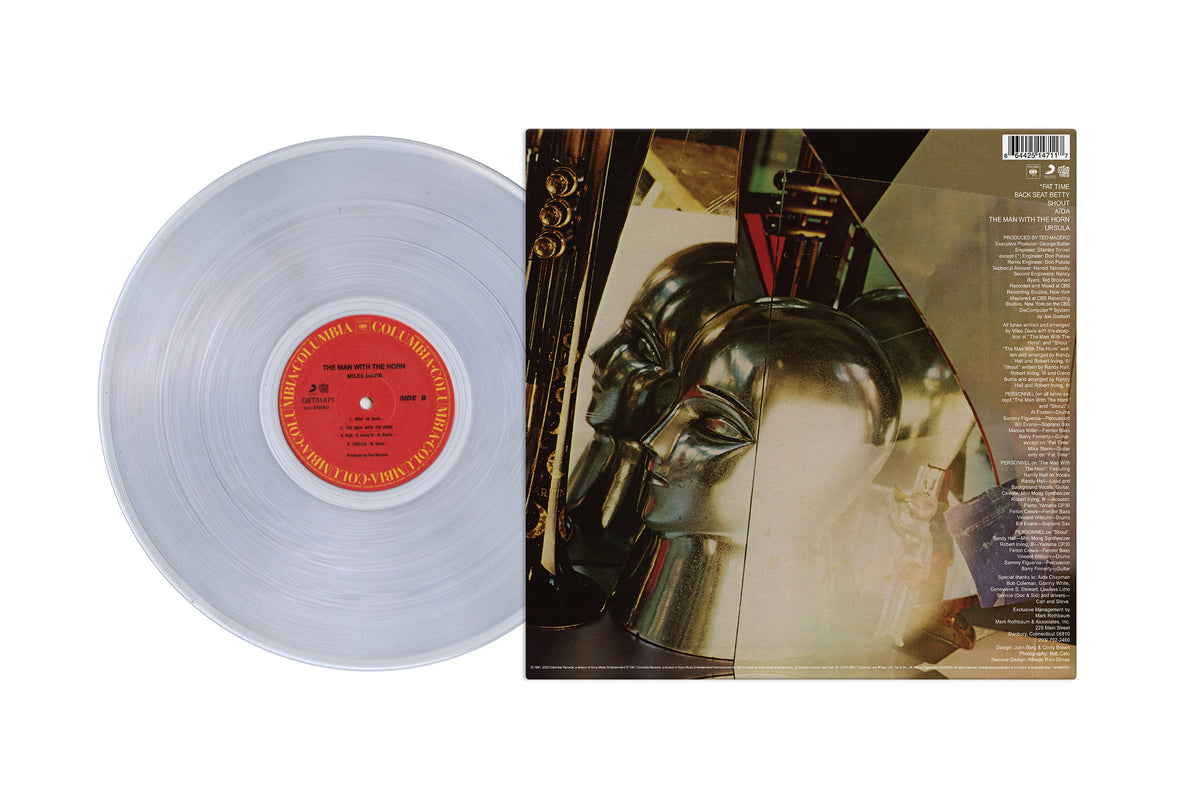 Miles Davis - The Man With The Horn (Crystal Clear Vinyl LP w/OBI)