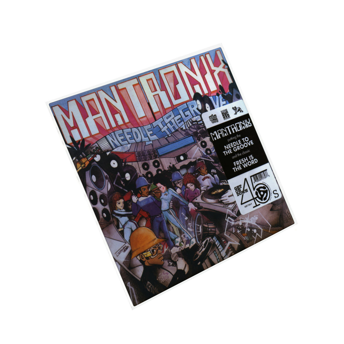 Mantronix - Needle To The Groove b/w Fresh Is The Word (7