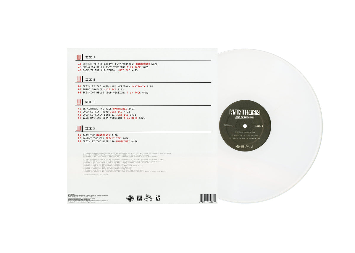 Mantronix - King Of The Beats - Limited Colored Vinyl Edition