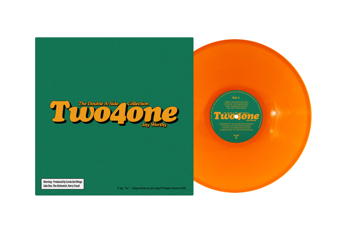 Jay Worthy - Two4one (Orange Colored Vinyl LP)