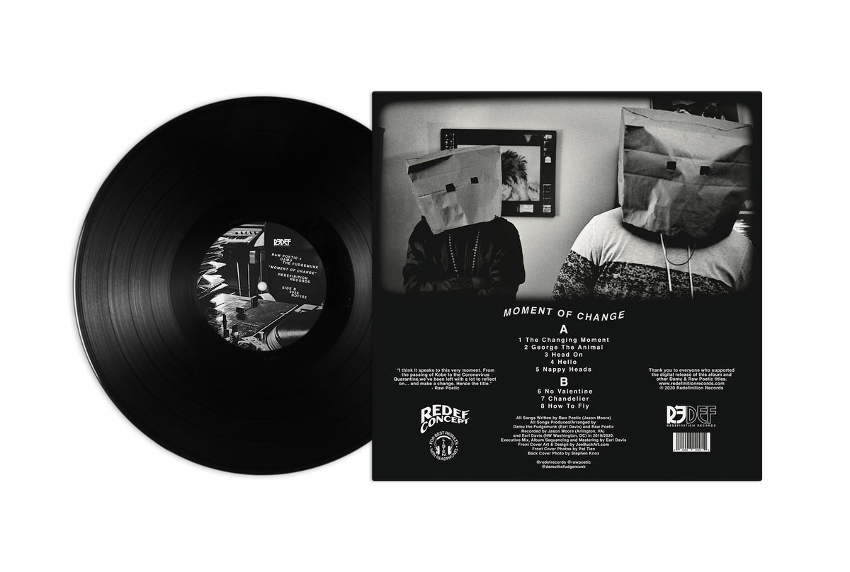 Damu The Fudgemunk & Raw Poetic - Moment Of Change (Vinyl LP)