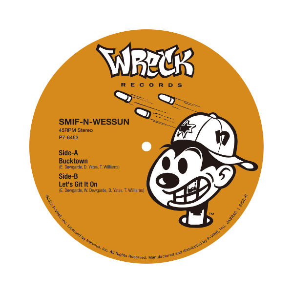 Smif-N-Wessun- Bucktown b/w Let's Git It On (Pic Disc 7 Smif-N-Wessun- Bucktown b/w Let's Git It On (Pic Disc 7