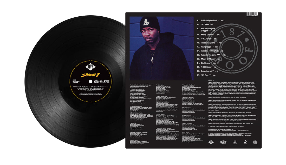 米2LP Spice 1 187 He Wrote GET51487LP Get On Down 未開封 /00460 Spice 1 - 187 He Wrote (Colored Vinyl 2xLP)