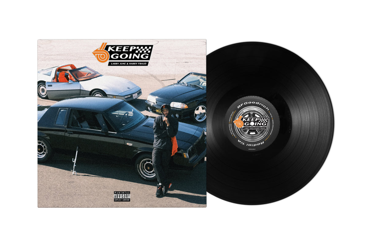 Larry June & Harry Fraud – Keep Going LP LARRY JUNE & HARRY FRAUD 