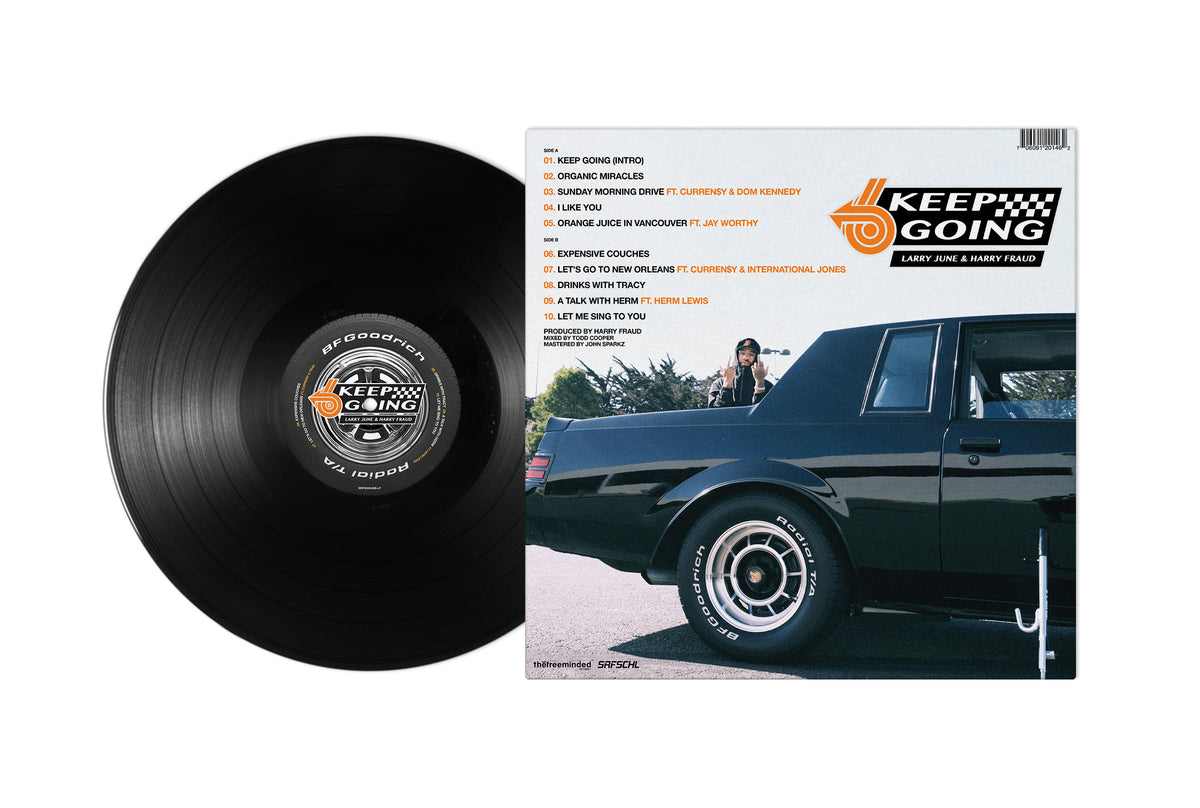 Larry June & Harry Fraud - Keep Going (Vinyl LP)