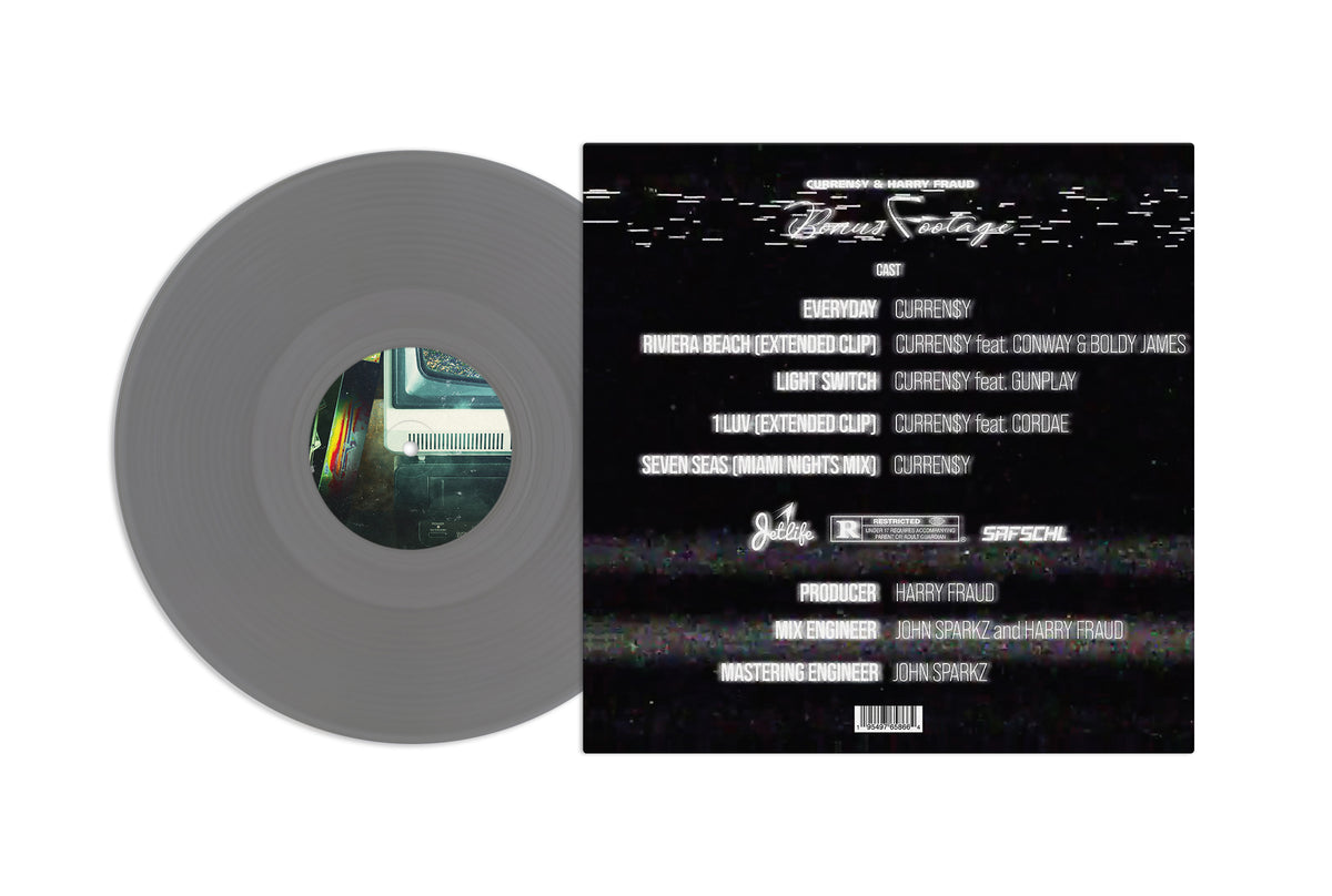 Curren$y & Harry Fraud - Bonus Footage (Colored Vinyl EP)