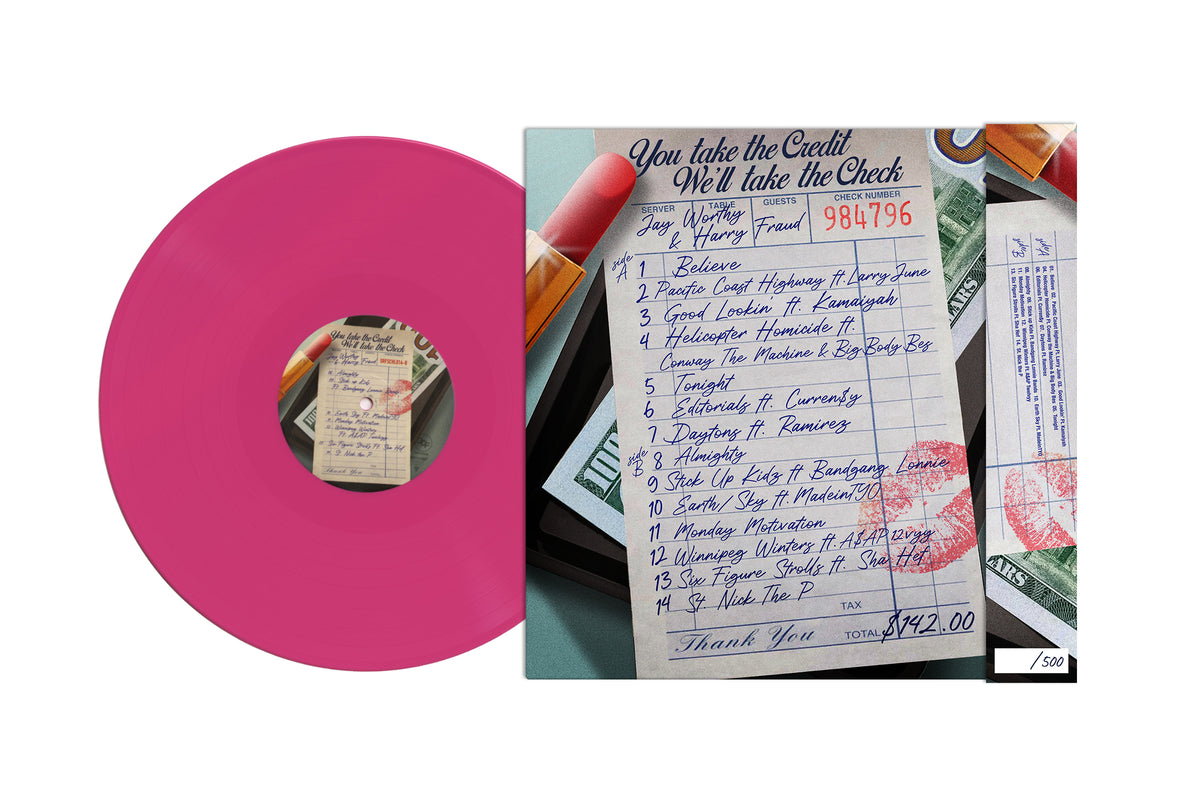 Jay Worthy & Harry Fraud - You Take The Credit, We'll. (Vinyl LP)