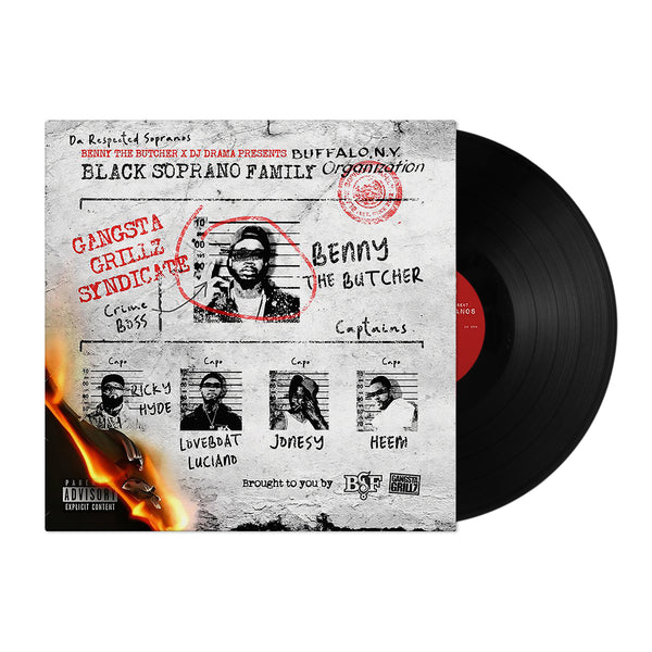 Benny The Butcher x DJ Drama - The Respected Sopranos (Vinyl LP)