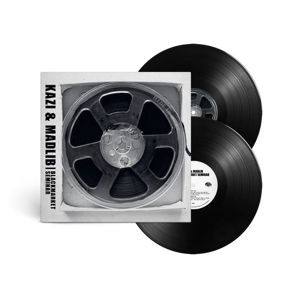 洋楽 KAZI & MADLIB BLACKMARKET SEMINAR 2LP Kazi & Madlib - Blackmarket Seminar (Vinyl 2xLP)