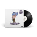 A vinyl record labeled Mood Swings with an illustration of a character on the cover.