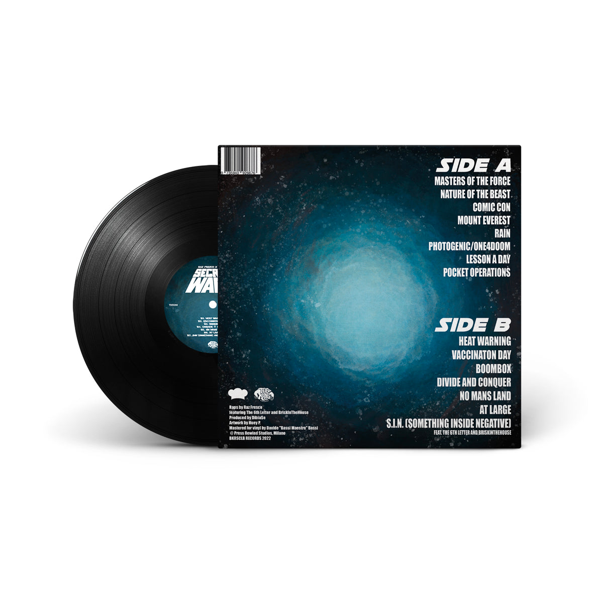 Raz Fresco x Dibiase – Secret Wars Raz Fresco X Dibiase – Secret Wars – Vinyl (LP, Limited