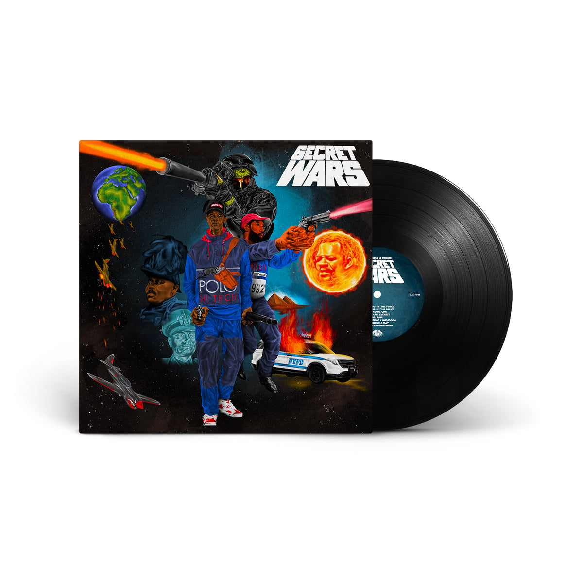 Raz Fresco X Dibia$E - Secret Wars (Vinyl LP)