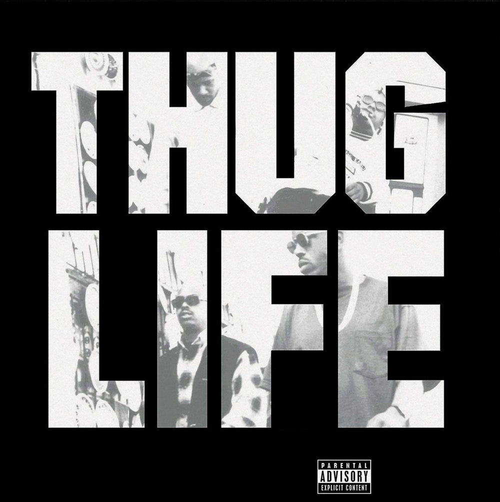 Reality Check Living Da Thug Life レアアルバム THUG LIFE - Thug Life: Volume 1 - CD Parental Advisory RARE 2pac