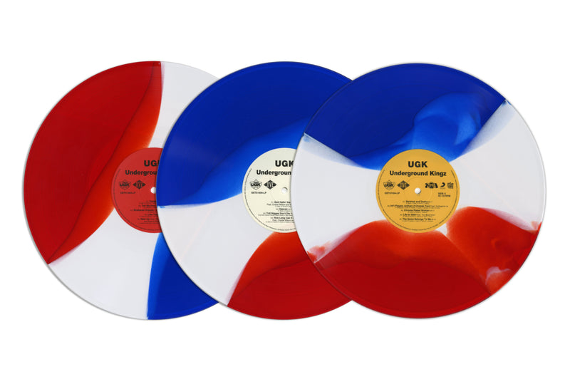 UGK - Underground Kingz (Red, White, Blue 3xLP Vinyl w/OBI)