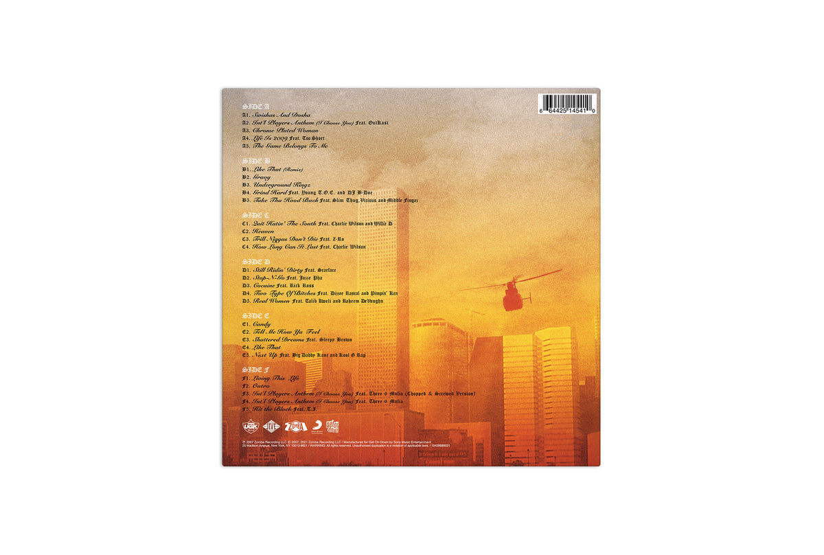 UGK - Underground Kingz (Clear 3xLP Vinyl)
