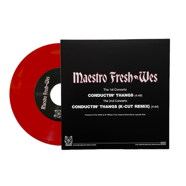 Maestro Fresh Wes - Conductin' Thangs b/w K-Cut Remix (7