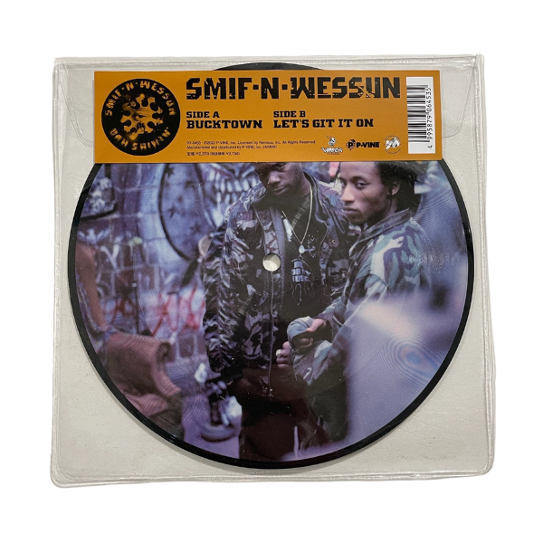 Smif-N-Wessun- Bucktown b/w Let's Git It On (Pic Disc 7 Smif-N-Wessun- Bucktown b/w Let's Git It On (Pic Disc 7