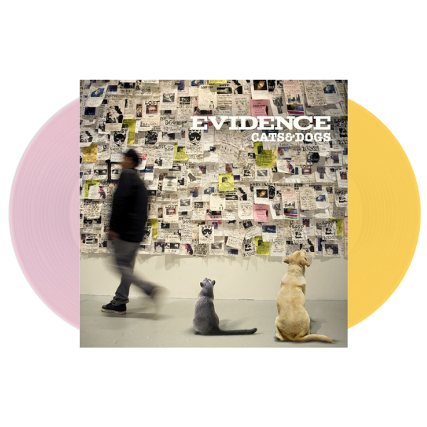 未開封 Evidence / Cats & Dogs 2LP レコード Evidence - Cats & Dogs (Colored Vinyl 2xLP)
