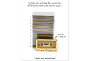 Gold Chrome Blank Cassettes (10 Pack)