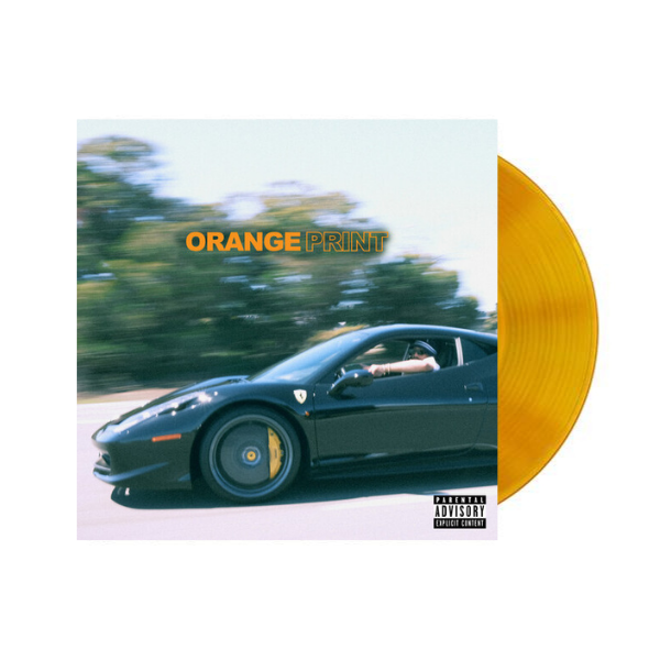 Larry June - Orange Print (Colored LP)