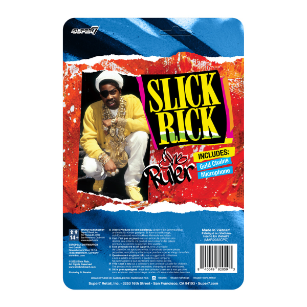 Slick Rick ReAction (3.75" Figure)