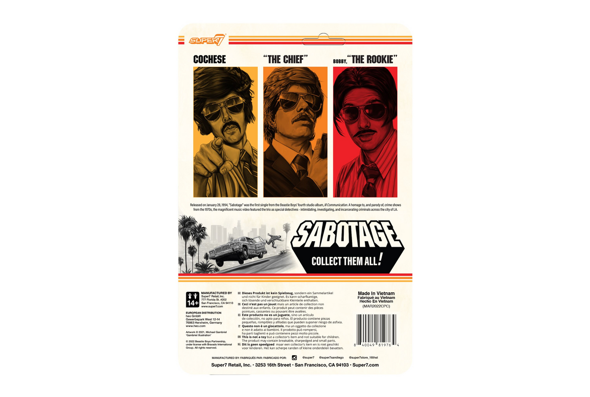 Beastie Boys Sabotage 片面プレス　３インチ Beastie Boys - Sabotage (3-Pack) – Premier