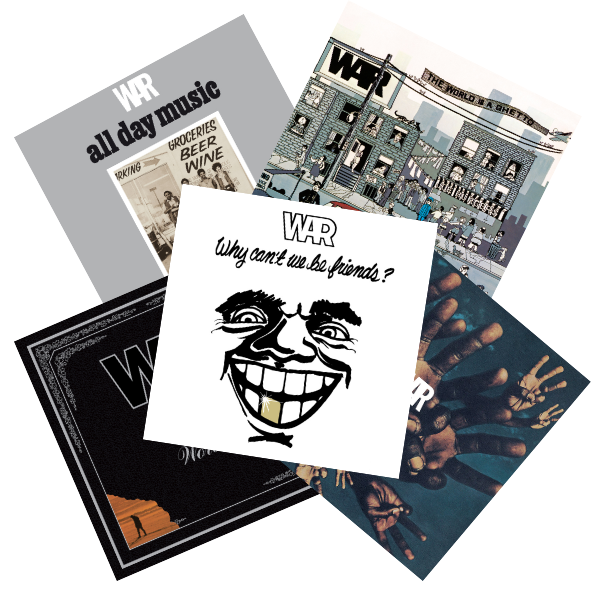 War '71 -'75 Studio Albums (5xLP Bundle)